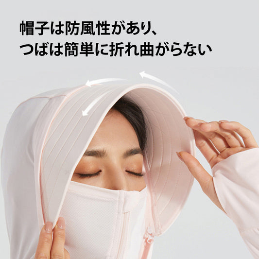 夏用ショート丈日焼け止め服、UPF50+紫外線カット、アイスシルクスキン、快適で通気性のあるショール、女性用日焼け止め服