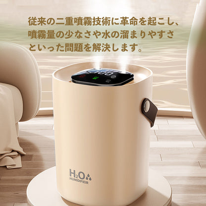 スマートAI搭載定湿度モデル 加湿器 ｜超音波式・静音・デジタル表示