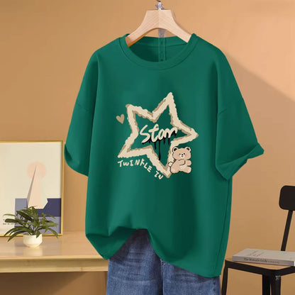 お腹の出た女性向け ポリエステル混紡 シンプルカジュアル トップス 女性用 ロングスリーブ フリーサイズ 細見え効果 落ち着いたデザイン