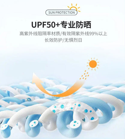 夏用ショート丈日焼け止め服、UPF50+紫外線カット、アイスシルクスキン、快適で通気性のあるショール、女性用日焼け止め服