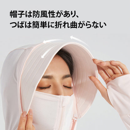 夏用ショート丈日焼け止め服、UPF50+紫外線カット、アイスシルクスキン、快適で通気性のあるショール、女性用日焼け止め服