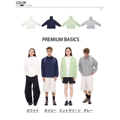 UNFオリジナル糸3プルーフ技術 UPF50+ アウトドアUV カット 軽量日焼け止め衣類 男女兼用 通気性肌着